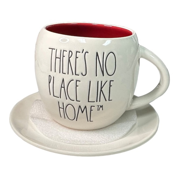 Rae Dunn "THERE'S NO PLACE LIKE HOME" Wizard of Oz Tea Cup Set - Picture 1 of 2